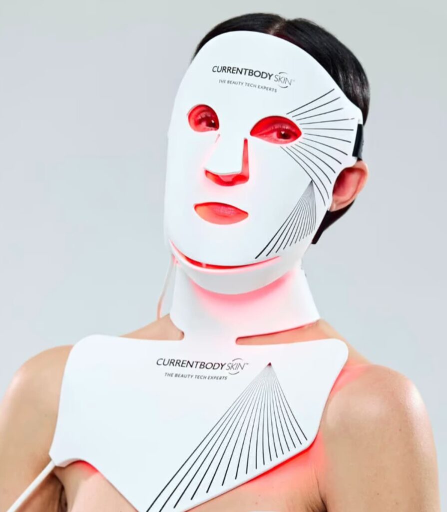 カレントボディ LEDライトセラピーマスク2 ブライトニングネック&デコルテセット