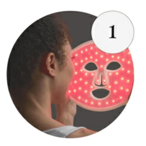 カレントボディLEDマスクの使い方ステップ①