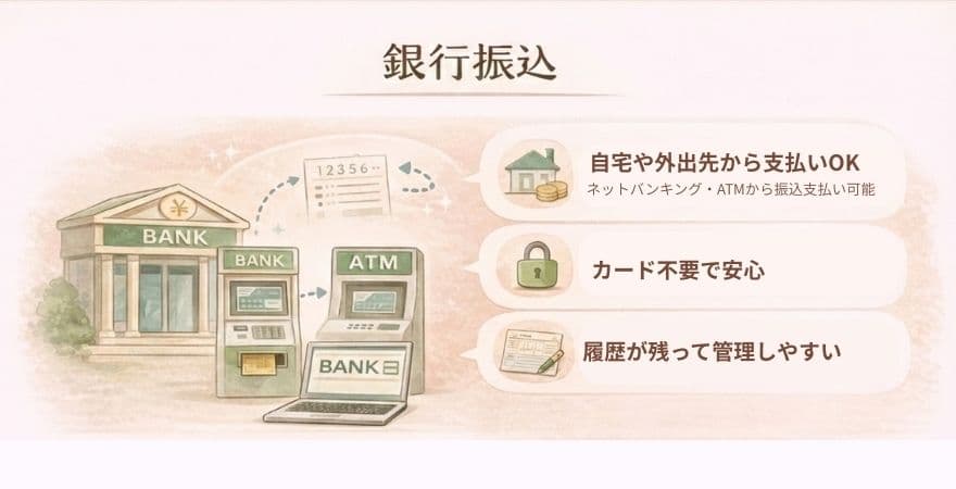 カレントボディ支払い方法4銀行振込