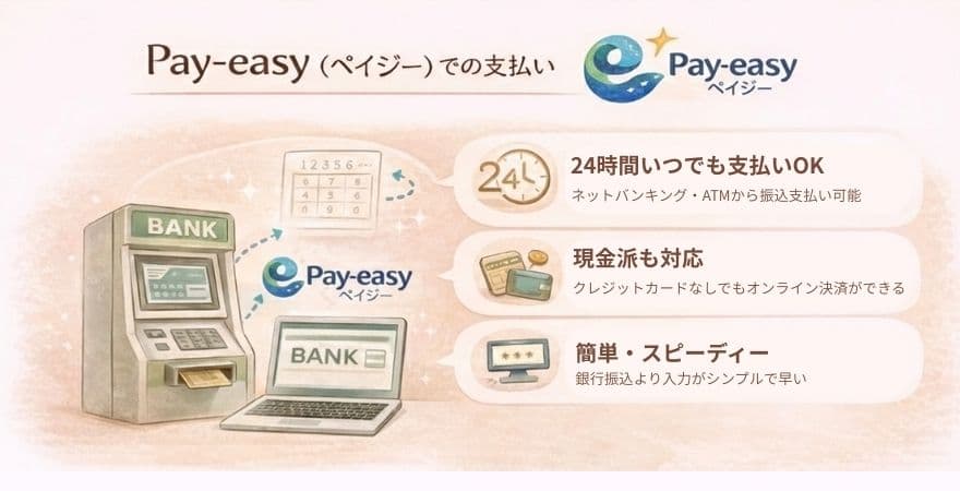 カレントボディ支払い方法5Pay-easy（ペイジー）での支払い