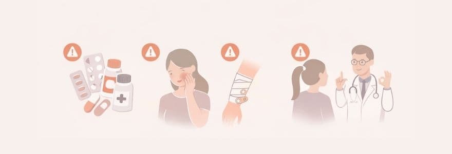 カレントボディLEDマスクの使用を避けたほうがよいケース