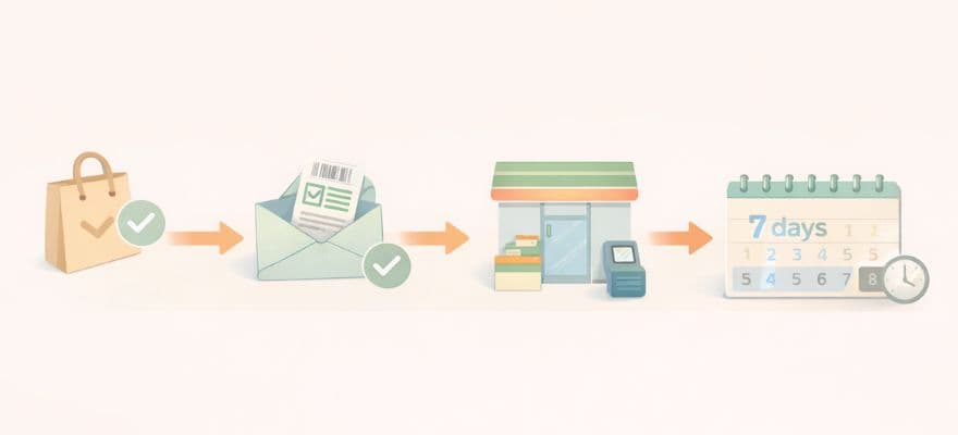 カレントボディの支払い方法、コンビニ払いは【7日以内】