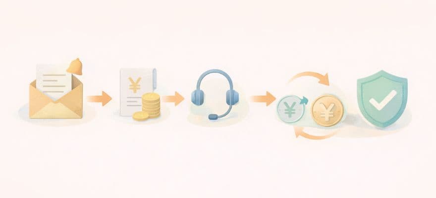 カレントボディから誤って関税を請求された場合の対応