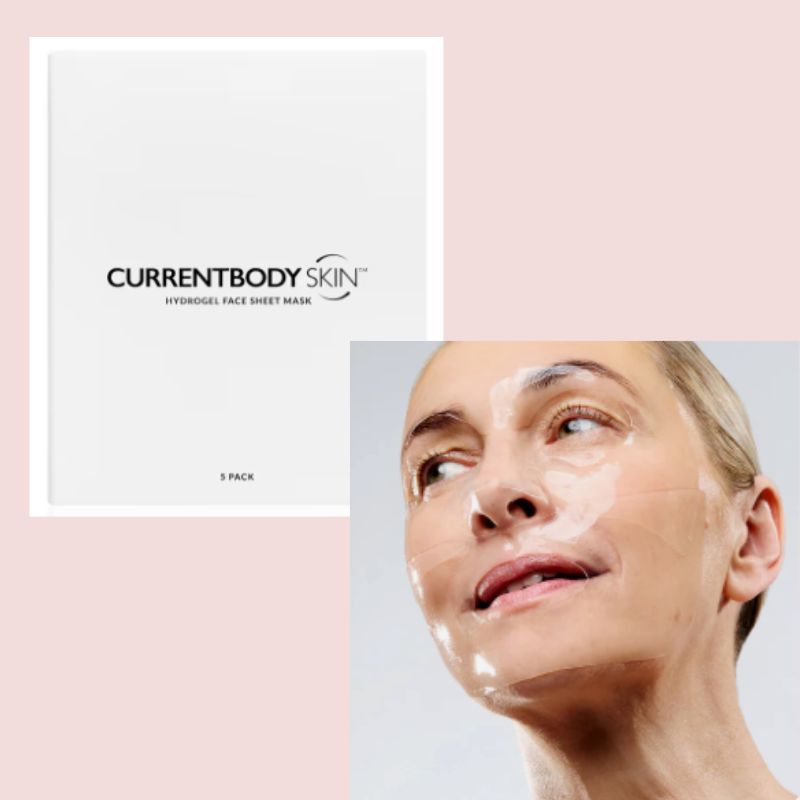 カレントボディLEDマスクと併せて使えるマスク「ハイドロゲルフェイスマスク」
