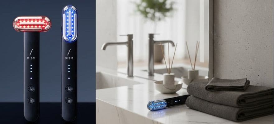 DISM美顔器はスタイリッシュで生活感が出ない