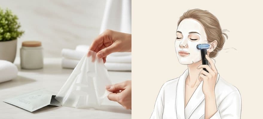 DISM美顔器はシートマスク併用OK