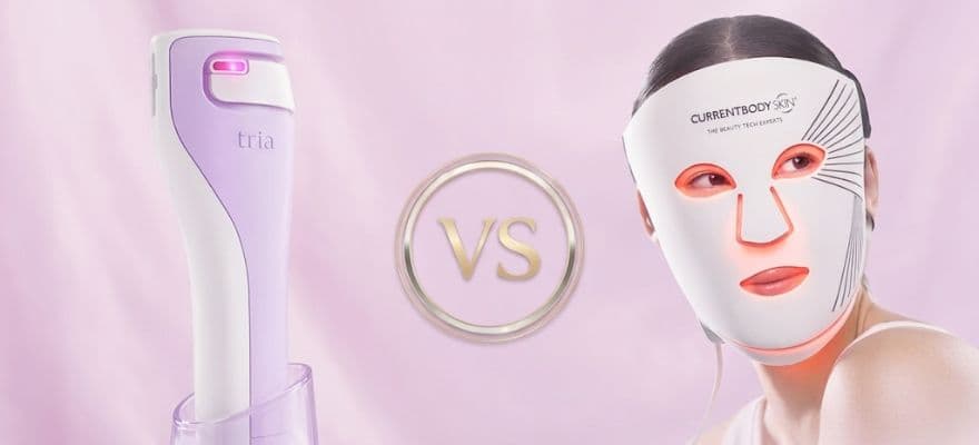 トリアレーザー美顔器とLEDマスクの効果の違い