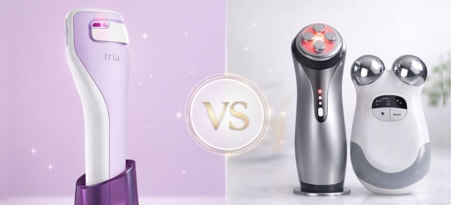 トリアレーザー美顔器とRF・EMS美顔器の効果の違い