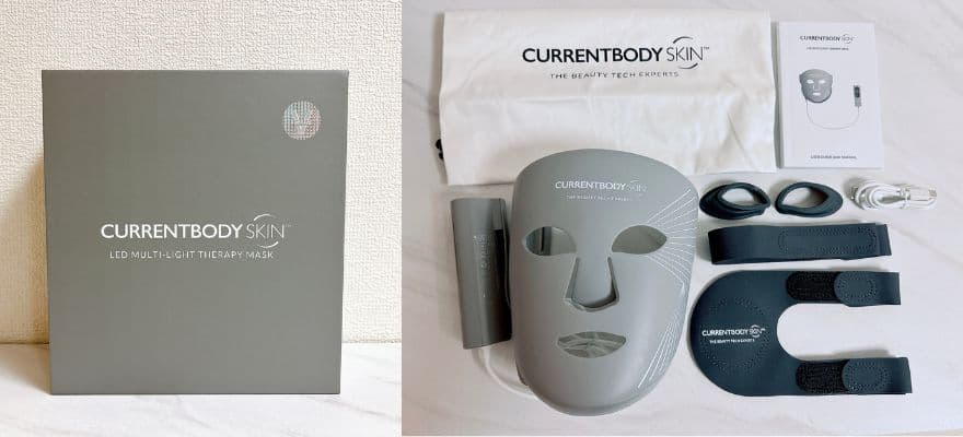 カレントボディ LEDマルチライトマスクの付属品
