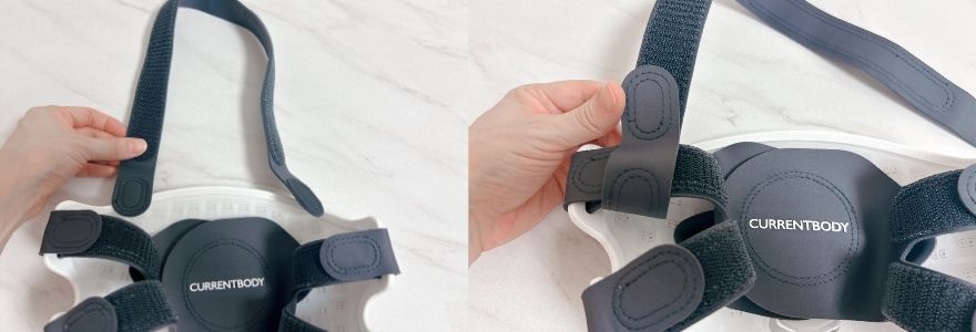 長いストラップを取り付ける手順