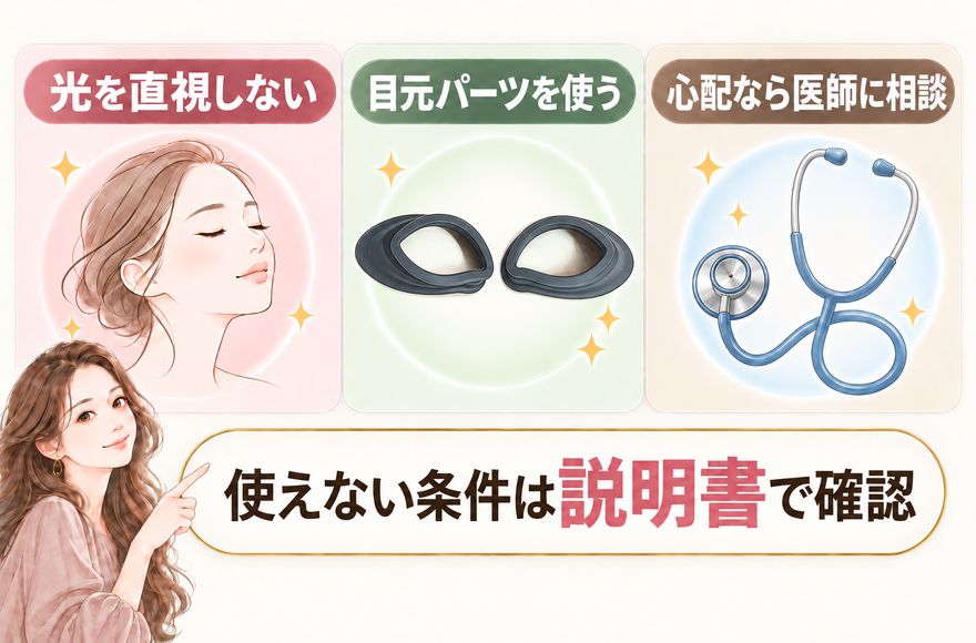 使用できない条件は説明書で確認
